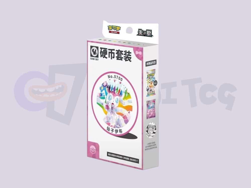 pokemon-sylveon-coin-set-waditcg Official Pokemon Sylveon Coin Set Simplified Chinese Release - WadiTCG KSA