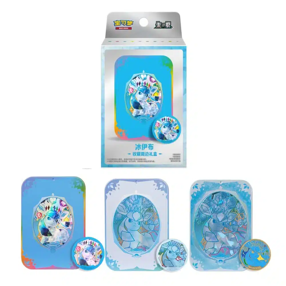 WhatsApp Image 2026-07-20 at 19.59.06 Pokémon TCG: Scarlet & Violet — Glaceon Collectible Gift Box (Simplified Chinese)