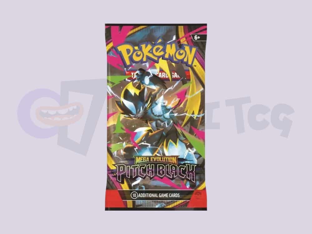 pokemon-mega-evolution-pitch-black-booster-pack-waditcg Official Pokemon TCG Mega Evolution Pitch Black Booster Pack - WadiTCG KSA