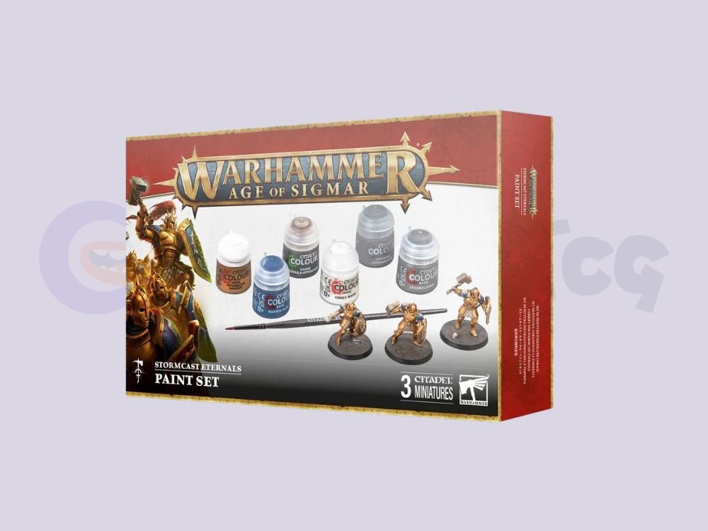 AGE OF SIGMAR: STORMCAST ETERNAL PAINT SET