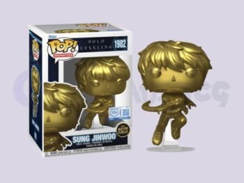 Funko Pop! Sung Jinwoo 1982 Gold Anime of the Year Edition w/Protector SEALED