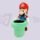 MARIO WITH WARP PIPE 22 cm