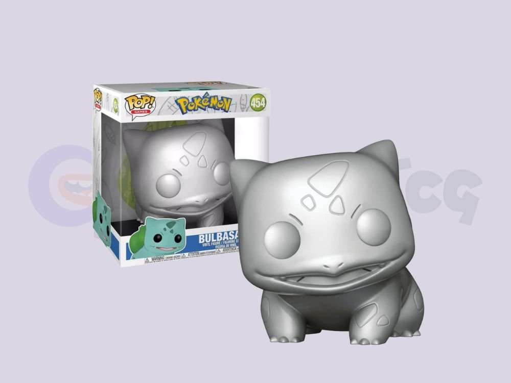 POP! Vinyl Pokémon Bulbasaur 25cm Metallic Silver ExclusivePOP! Vinyl POP! Vinyl: Pokémon Bulbasaur 25cm Metallic Silver ExclusivePOP! Vinyl: Pokémon Bulbasaur 25cm Metallic Silver Exclusive Ended
