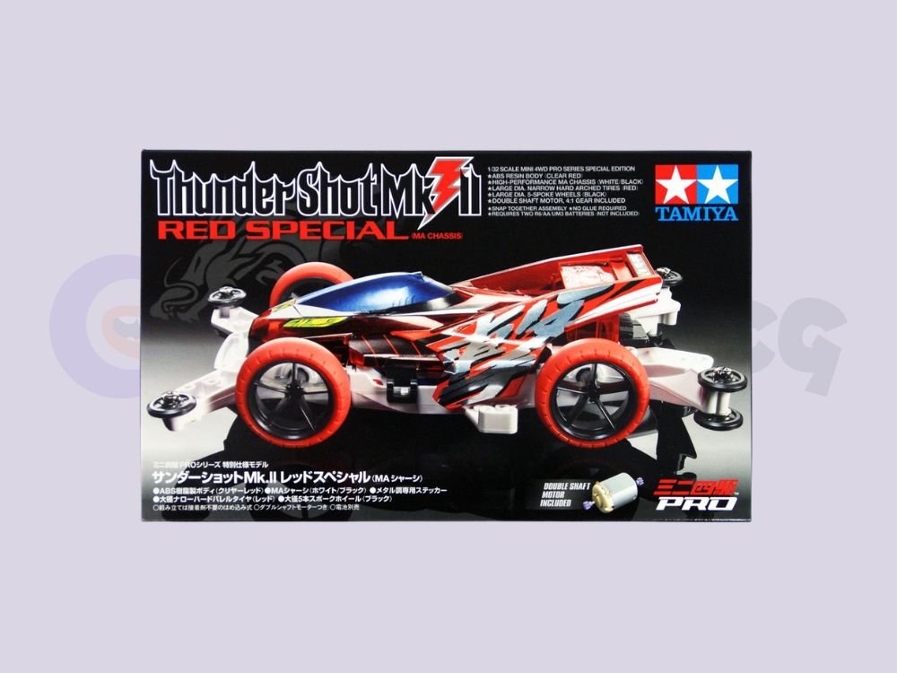 Tamiya 95212 Mini 4WD Thunder Shot Mk.II Red Special (MA Chassis) 1/32