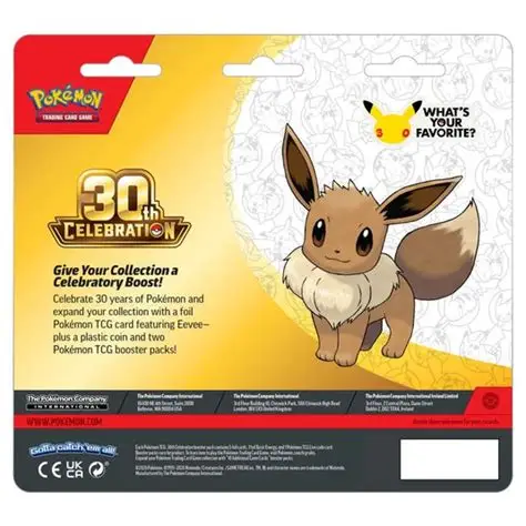 ims-3d5fde36-10d6-45ba-8e1d-f1f986cf58b1.webp Pokemon TCG - 30th 2-Pack Blister - Double Wide Display